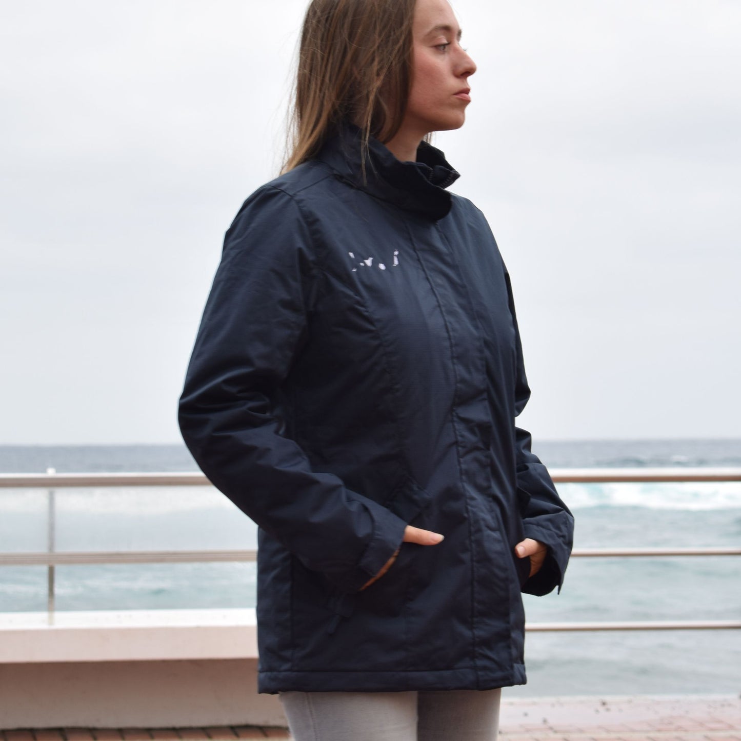 Chaqueta impermeable mujer