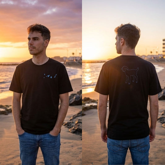 Islas Canarias "El Baifo" Camiseta Bordada (Edición limitada)